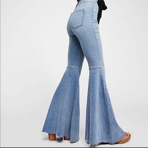 Free people flare jeans